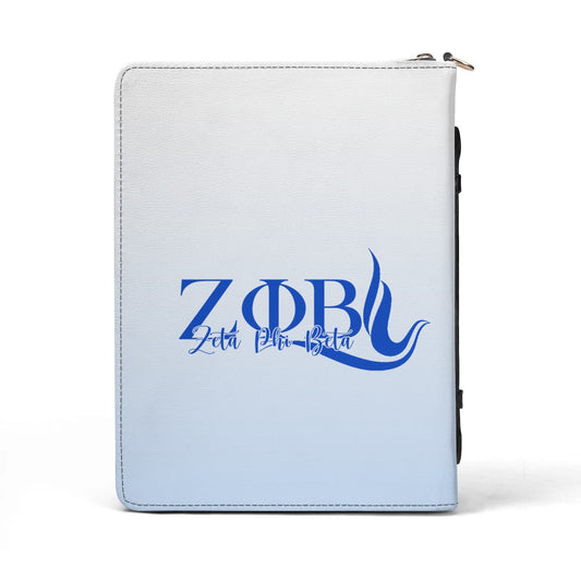 Bond, Bloom Blaze Leather Book Cover With Pocket (Customizable)