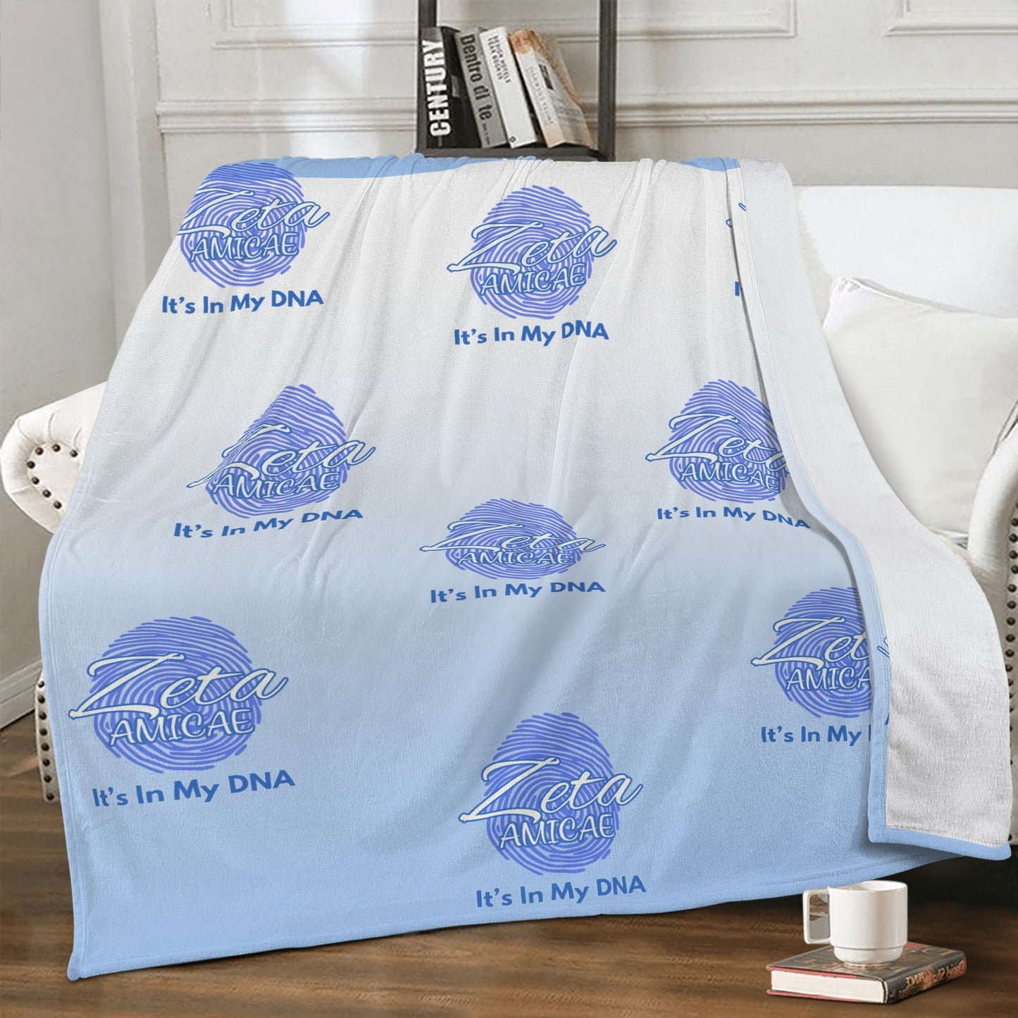 Amicae Bluprint Fleece Blanket