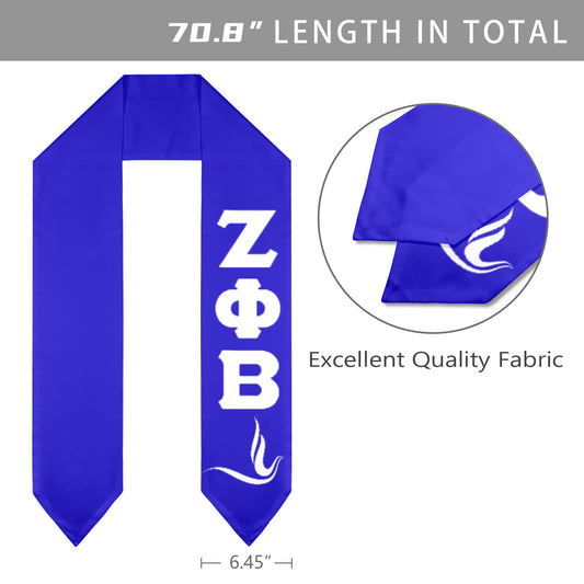 Zeta Phi Beta Stole Dove Graduation Stole