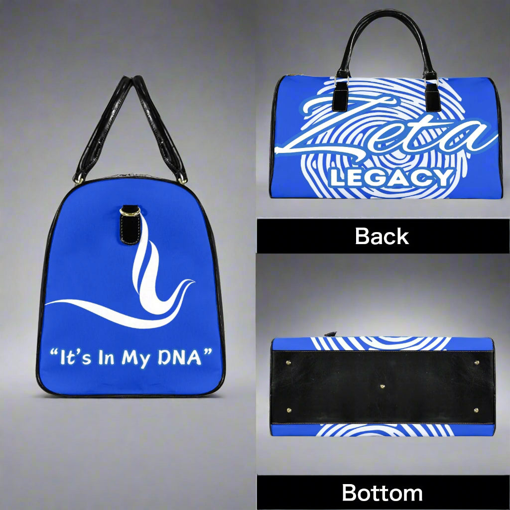 Zeta Legacy Large Travel Bag with Carry Strap (Customizable)