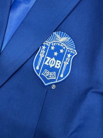 Blue Blazer with Shield